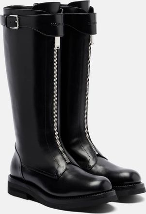 Alexander McQueen Countryside leather knee-high boots