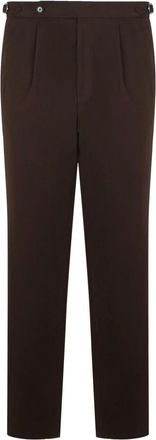HUGO BOSS H-Perino-PLDTLWG-263 Broeken - Heren - Broeken - Bruin - Maat: 2XL Katoen