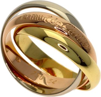 Cartier Yellow Gold (18K) Pink Gold (18K) White Gold (18K) Band Ring (Pre-Owned)