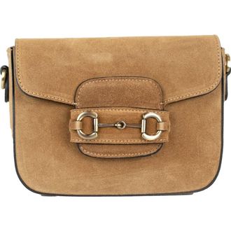 Persaman New York Suede Crossbody Bag in Saddle at Nordstrom Rack