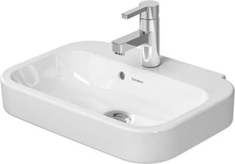 Duravit Duravit - Lavabo Con Enjuague Manual 50cm Happy D.2 Con Rebosadero