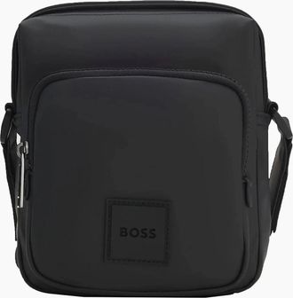 HUGO BOSS Mens Boss Black ORYO ZIP UP BAG BLACK - Size: 1 size