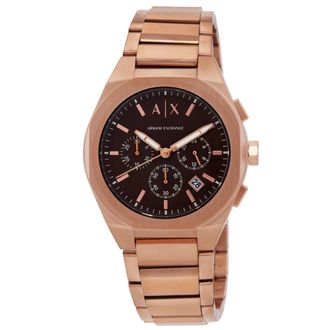 A|X Armani Exchange Sync Chronograph Quartz Brown Dial Mens Watch AX4188