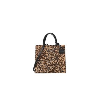 MC2 Saint Barth Tote Bags, female, Brown, Size: ONE SIZE Midi Leather Hand Bag
