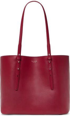 Kate Spade New York do it all fine grain leather tote in Red Jam at Nordstrom