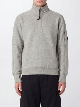 C.P. Company C. P. COMPANY High-Neck Sweatshirt in Cotton with Half-Zip Fastening