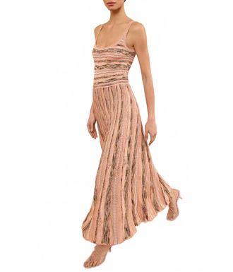 Ulla Johnson Clio Knit Maxi Skirt In Hibiscus