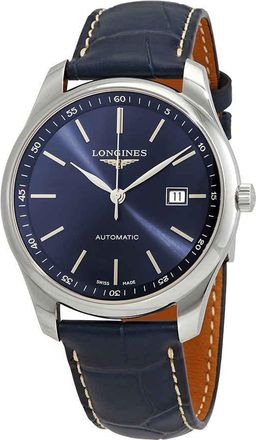 Longines Master Automatic Sunray Blue Dial Mens Watch L2.893.4.92.0