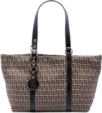 Fendi Pre-owned Fendi Zucchino Canvas Superstar Tote Ladies PIQ6LZLHZVJ3LH7N
