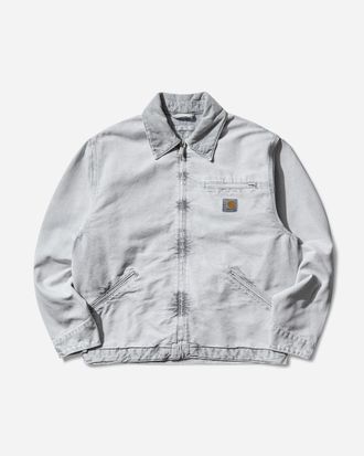 Carhartt Work in Progress Men s OG Detroit Jacket Black (Chalk Wash)