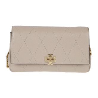 Tory Burch Dames, Tassen, Grijs, Maat: ONE Size Leer