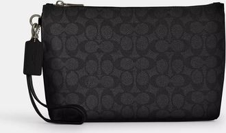 Coach Pouch In Signature Canvas
