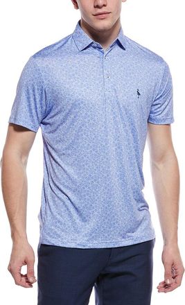 Tailorbyrd Tailorbyrd Summer Floral Printed Performance Polo Shirt