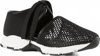 All Black Womens Amazing Mesh Sneaker In Black
