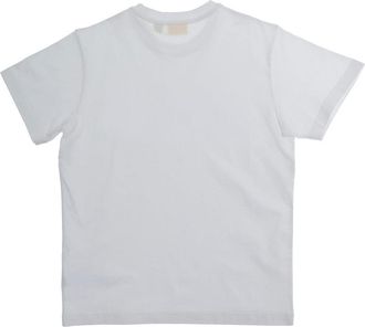 Off-white Boys Kids T-Shirt With Logo, White Cotton T-Shirts And Polos