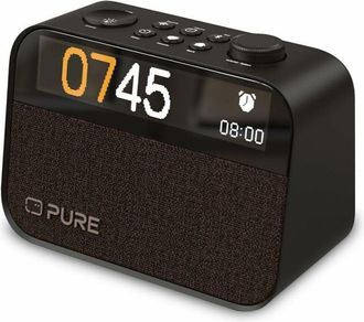 Pure Radiosveglia 30101 moment Coffee black - Pure