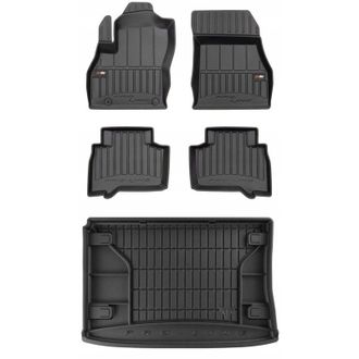 OEM Set 3d Alfombrillas Y Alfombrilla Maletero Fiat Fiorino 2008-2020 2d