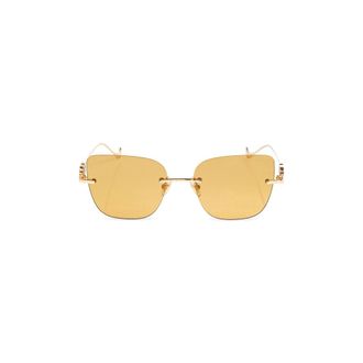 Valentino Vg0033S Sunglasses - female - Valentino - Sunglasses - Yellow - 54 MM - Accessories