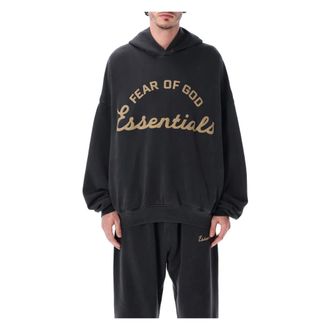Fear of God Hoodies, male, Black, Size: XL Training 90s Hoodie