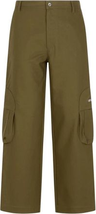 Off-white Wide Broeken - Heren - Wijde Broeken - Groen - L - Broeken