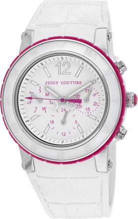 Juicy Couture Womens HRH White Dragon Fruit White Dial Watch