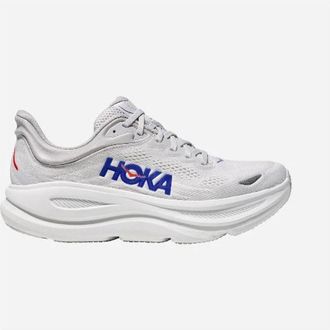 Hoka One One Bondi 9 - Heren - Hardloopschoenen - Wit - 44 EU - Polyester - Fitness