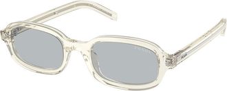 Prada PR D06S 12X40W Womens Sunglasses Yellow Size 50