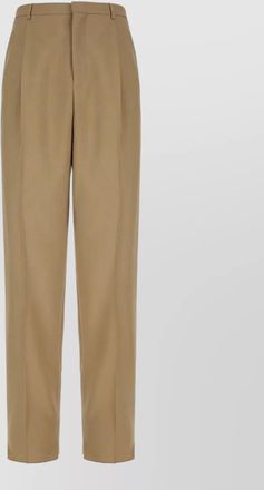 Saint Laurent trousers pleated front belt loops pockets