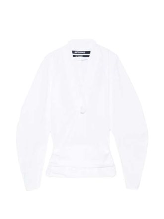 Jacquemus Colombe blouse met V-hals