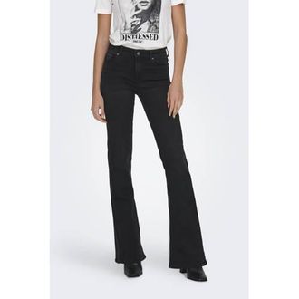 Only flared jeans ONLLUSH black denim