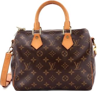 Louis Vuitton Speedy Bandouliere Bag Monogram Canvas 25 satchel - Bruin