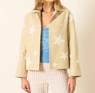 Alix of Bohemia Western Star Jacket In Grey Birchwood