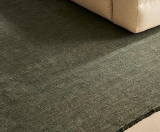 Castlery Gray Wool Area Rug by Castlery, 9 x 12 for Living Room