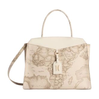 Alviero Martini 1A Classe Geo Classic Handbag - female - Alviero Martini 1a Classe - Handbags - Beige - ONE SIZE - Bags