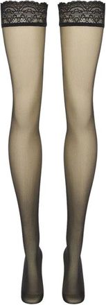 Wolford Individual 10 Stay-Up - - Underwear - Donna - Nero - S
