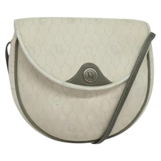 Dior Borsa a spalla vintage a nido dape Pre-owned - - Pre-owned - Donna - Bianco - ONE SIZE