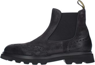 Doucal's Schoenen, Heren, Grijs, 44 EU, Leer, Doucals Laarzen