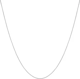 Pompeii3 10k White Gold 0.6-mm Box Chain