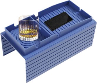 OEM Bandeja Para Reposabrazos De Sof&aacute;, Bandeja De Almacenamiento Multifuncional De Silicona - Portavasos Para Sof&aacute; - Ideal Para La Sala De Estar/dormitori