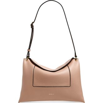 Wandler Penelope Slouch Leather Shoulder Bag in Apricot Crust 1896 at Nordstrom