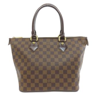 Louis Vuitton Brown Damier Canvas Ebene Damier Canvas Tote Bag (Pre-Owned)