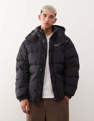 Columbia Wallowa - Piumino nero con cappuccio