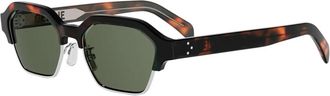 Celine Celine - Combi Zonnebril - unisex - Accessoires - Bruin - Maat: 53 MM