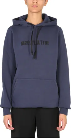 Alyx Blue Logo Hood Sweatshirt