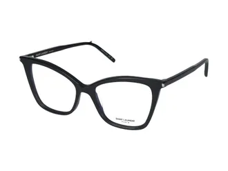 Saint Laurent SL Black Acetate Eyeglasses - Black