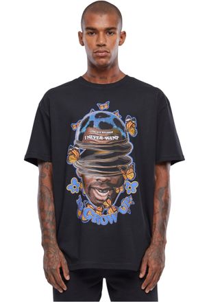 Mister Tee MT Upscale Mister Upscale Unisex T-Shirt Grow Up Oversize Tee, 100% Cotton, Black, XS