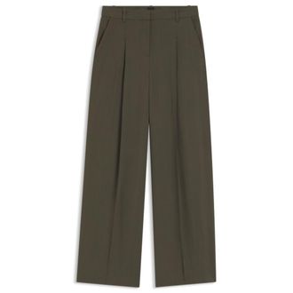 BOSS Regular-fit pants in pinstripe stretch crepe