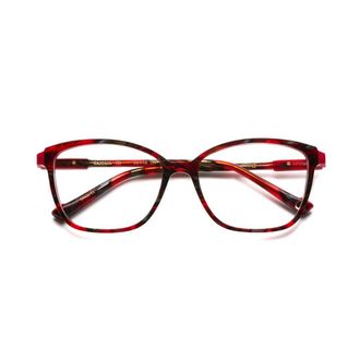 Etnia Barcelona Sajonia Oversized Square Tortoiseshell Eyeglasses with Bold Accents