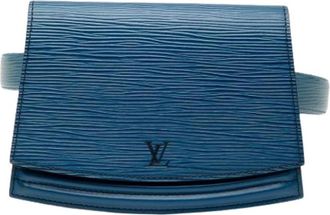 Louis Vuitton Pre-owned Belt Bags, female, Blue, Size: ONE SIZE Pre-owned Vintage Leather Belt Bag