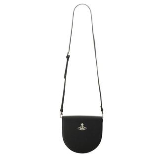 Vivienne Westwood Borsa a tracolla Saddle Made in Italia - - Bags - Donna - Nero - ONE SIZE